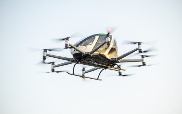 Ehang completes autonomous air taxi flight in Mecca